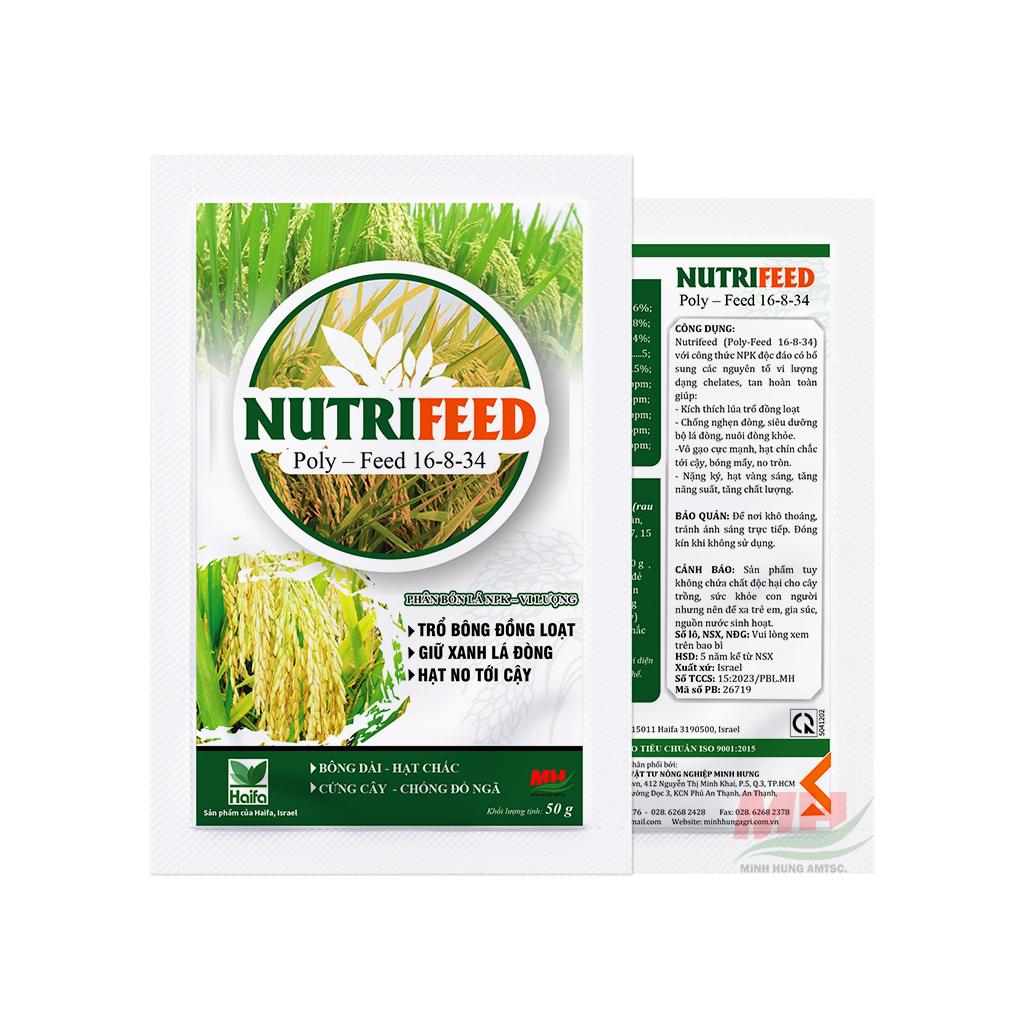 Nutrifeed / Poly-Feed (16-8-34) (Chuyên dùng cho lúa)