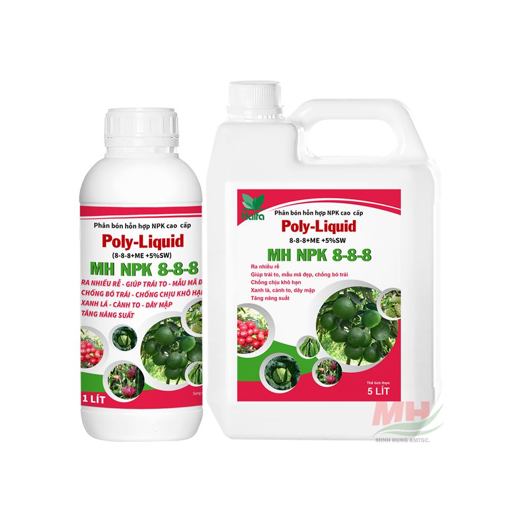 MH NPK 8-8-8/ Poly-Liquid (8-8-8+ME+5%SWE)