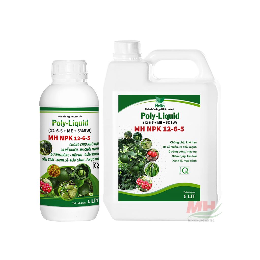 MH NPK 12-6-5 / Poly-Liquid (12-6-5+ME+5%SW)