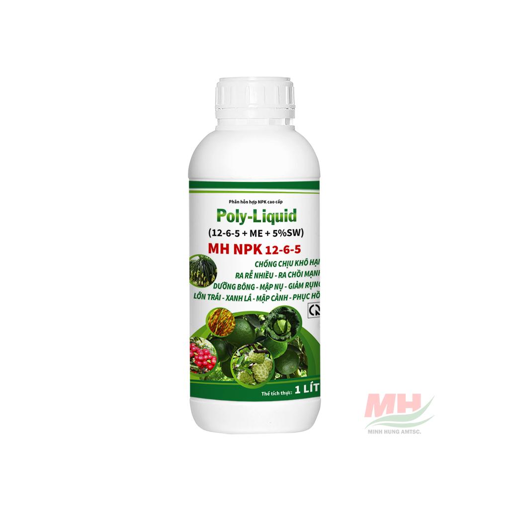 MH NPK 12-6-5 / Poly-Liquid (12-6-5+ME+5%SW)