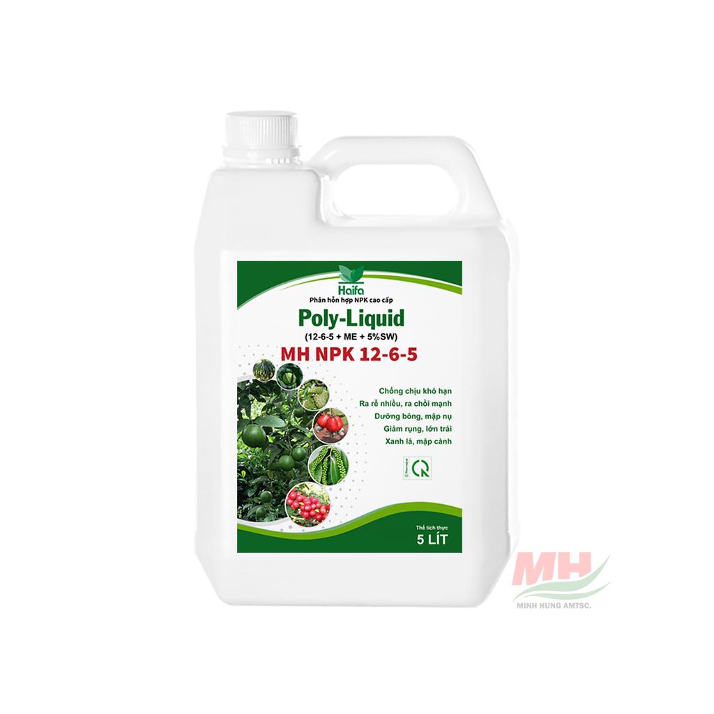 MH NPK 12-6-5 / Poly-Liquid (12-6-5+ME+5%SW)