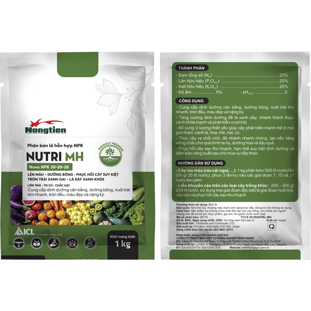 NUTRI MH/NOVA NPK 20-20-20