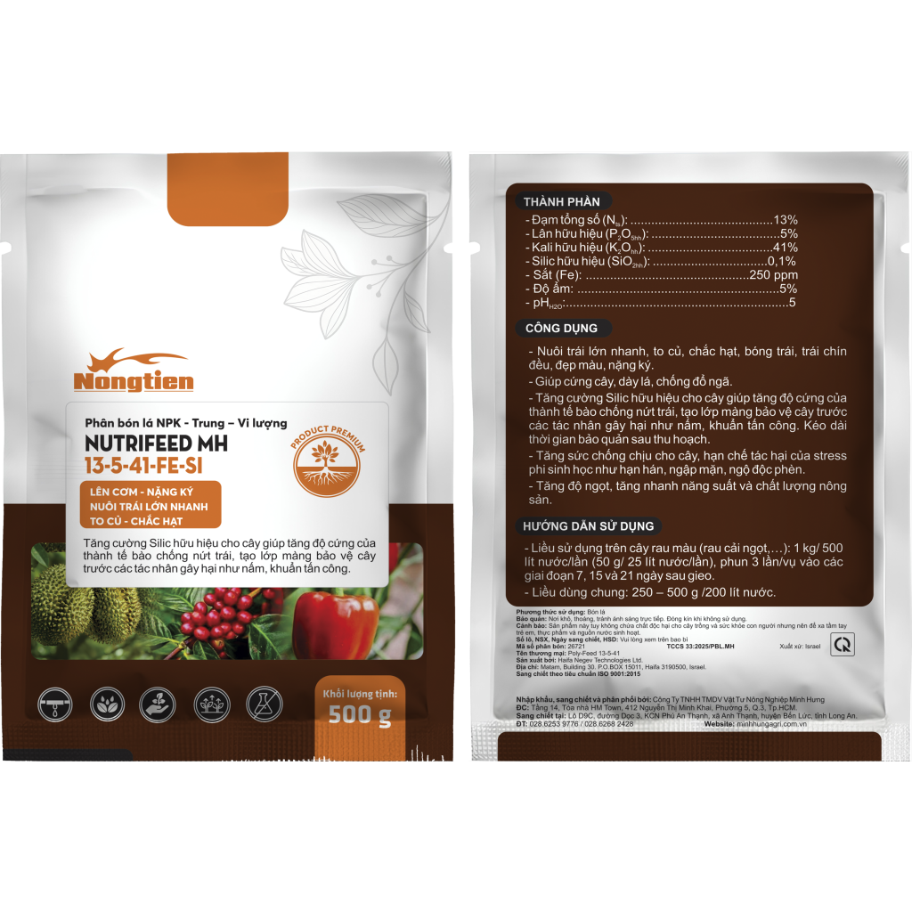 NUTRIFEED MH 13-5-41-Fe-Si